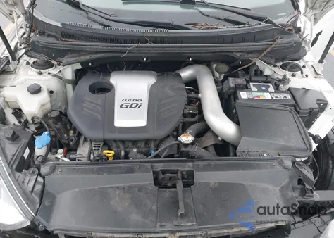 2013 Hyundai Veloster Turbo W/Black z USA, uszkodzony, nr VIN KMHTC6AE5DU176800